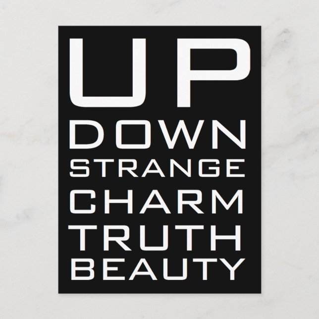 Dark Quark Postkarte (Vorderseite)