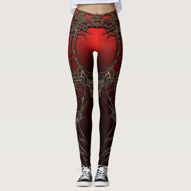 dark queen leggings (Vorderseite)