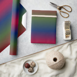 Dark Rainbow Geschenkpapier