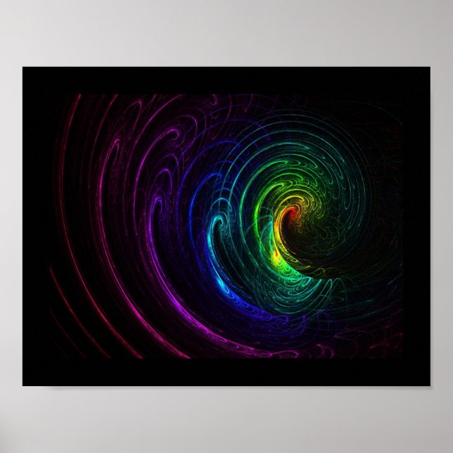 Dark Rainbow Poster (Vorne)