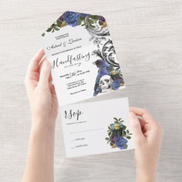 Dark Raven Lila Rose behandeln All In One Einladung