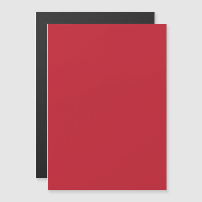 Dark Red Background  Magneteinladung (Vorne/Hinten)