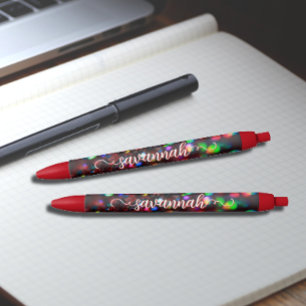 Dark Red Sparkling Pen Kugelschreiber