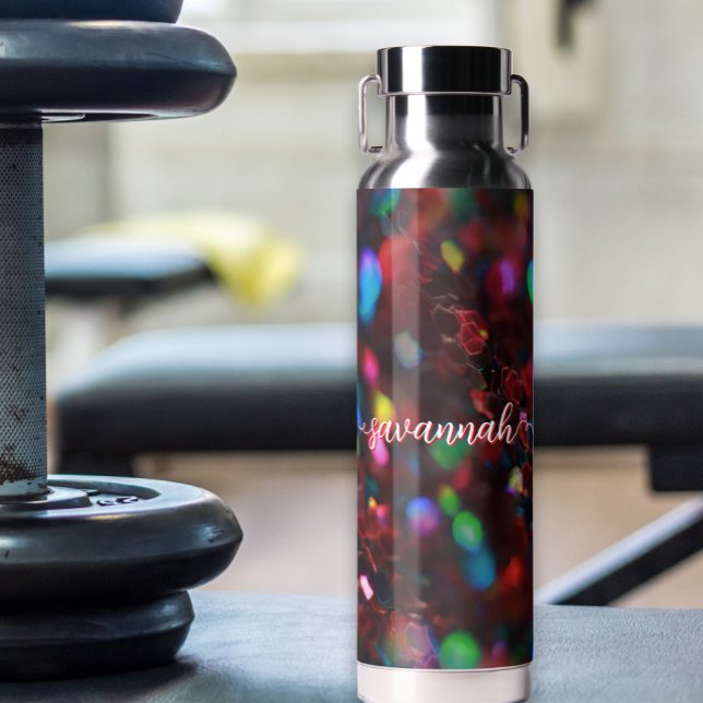 Dark Red Sparkling Trinkflasche (Von Creator hochgeladen)