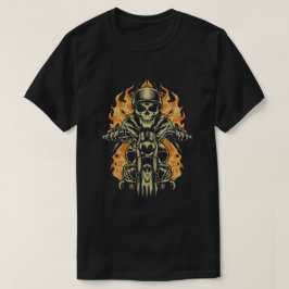 Dark Rider / Skelettfahrer T-Shirt