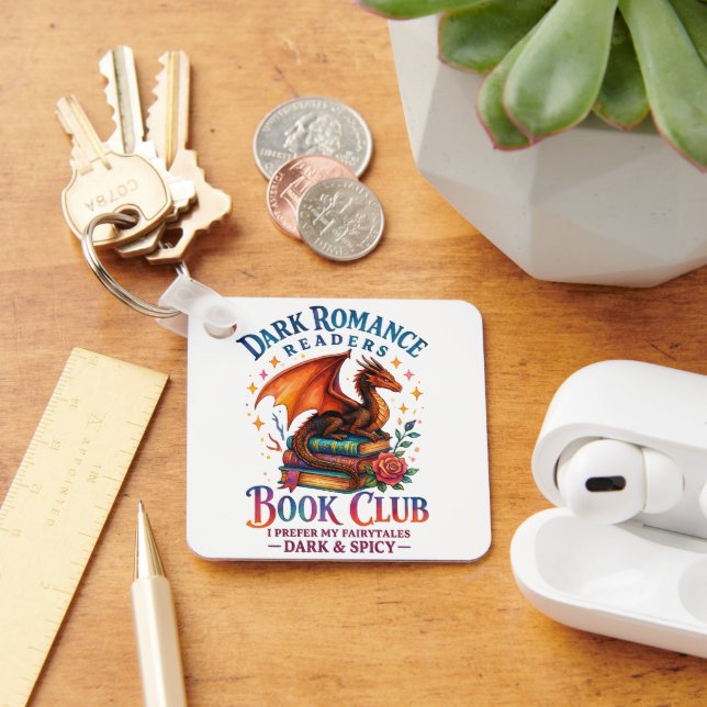 Dark Romance Leser... Schlüsselanhänger (Schreibtisch)