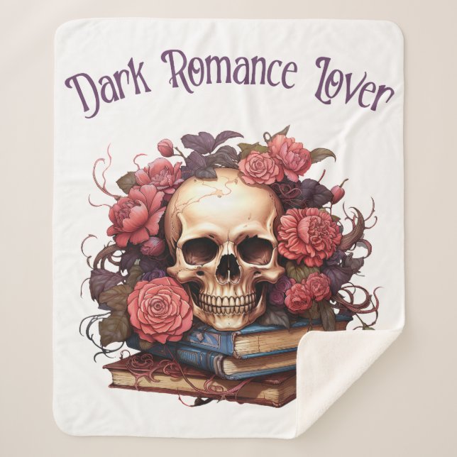 Dark Romance Lover Sherpadecke (Vorderseite)