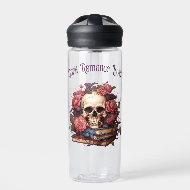 Dark Romance Lover Trinkflasche (Vorderseite)