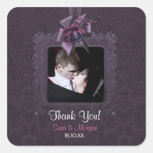 Dark Romance Quadratischer Aufkleber