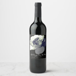 Dark Romance "Till Death Do Us Part" Ghostly Rose Weinetikett