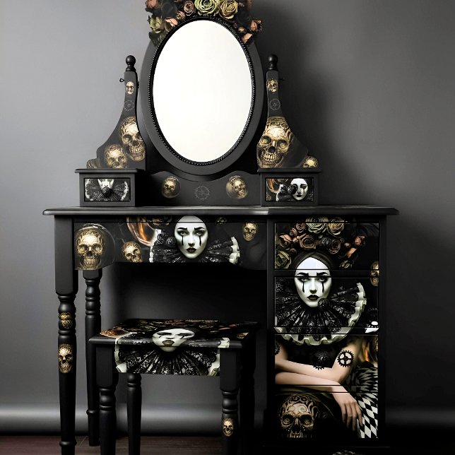     Dark Romantic Decoupage Designs  Seidenpapier (Von Creator hochgeladen)
