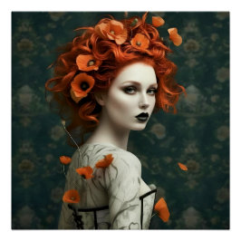 Dark Romantic Gothic Design Poster