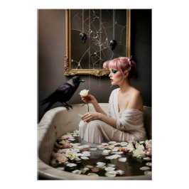 Dark Romantic Gothic Design Poster