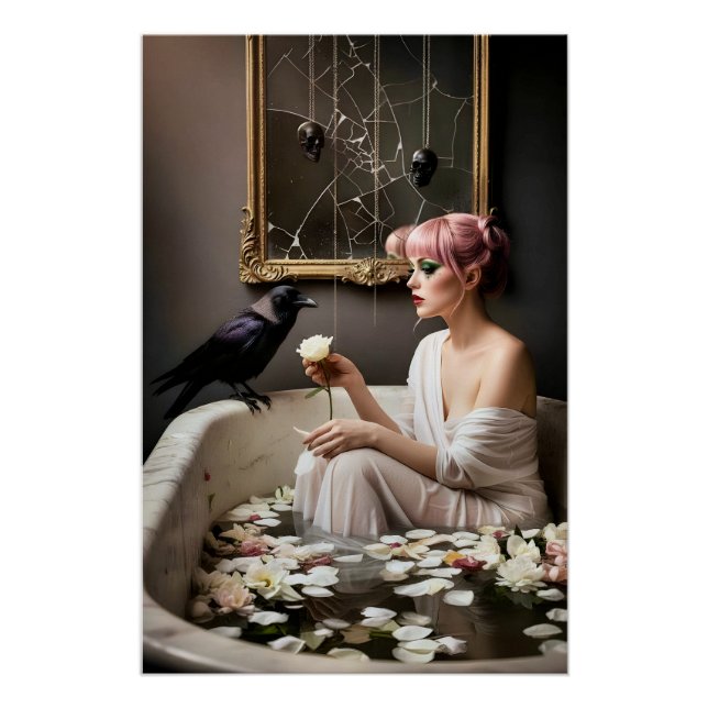 Dark Romantic Gothic Design Poster (Vorderseite)