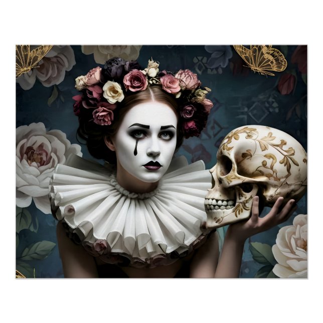 Dark Romantic Gothic Design Poster (Vorderseite)