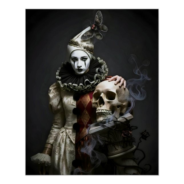 Dark Romantic Gothic Design Poster (Vorderseite)