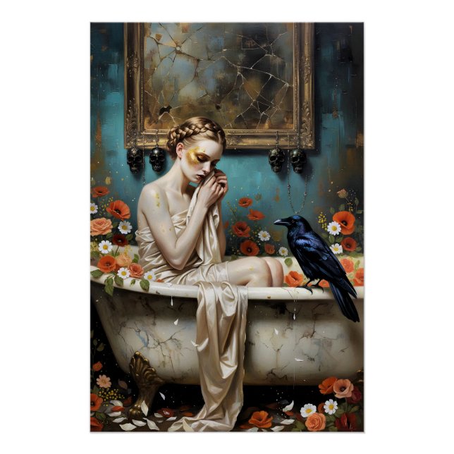 Dark Romantic Gothic Design Poster (Vorderseite)