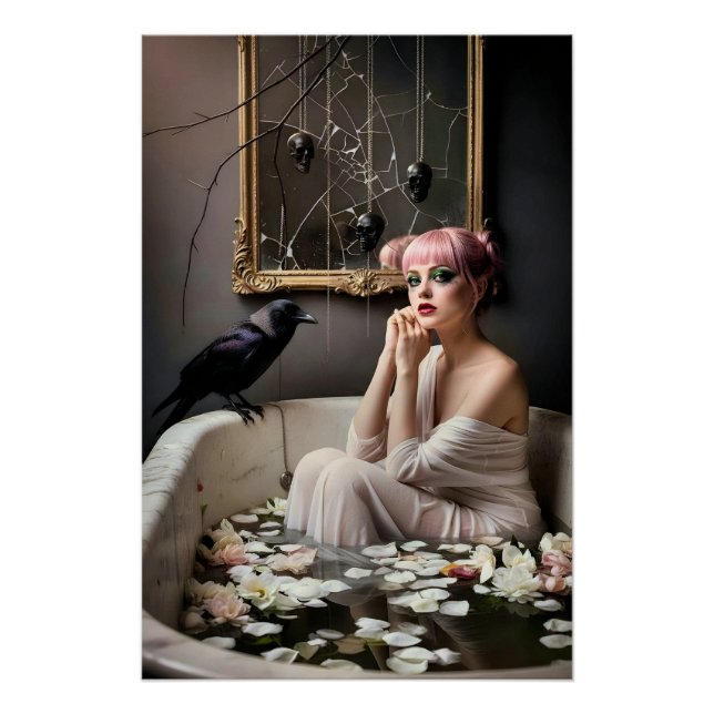 Dark Romantic Gothic Design Poster (Vorderseite)