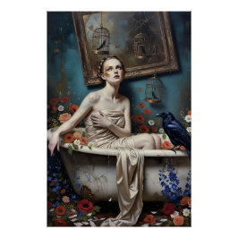 Dark Romantic Gothic Design Poster