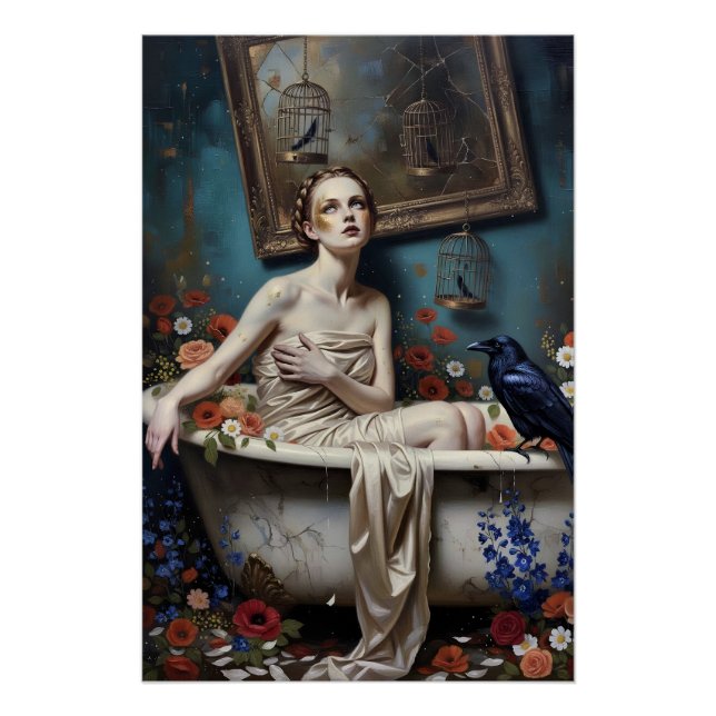 Dark Romantic Gothic Design Poster (Vorderseite)