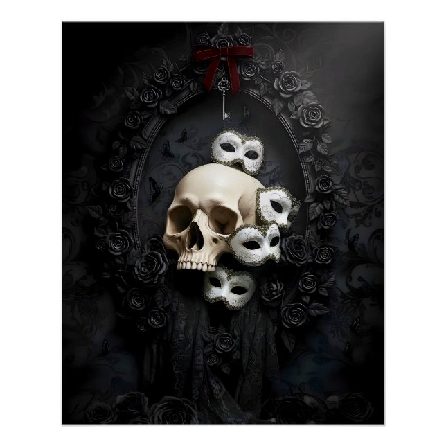 Dark Romantic Gothic Design Poster (Vorderseite)