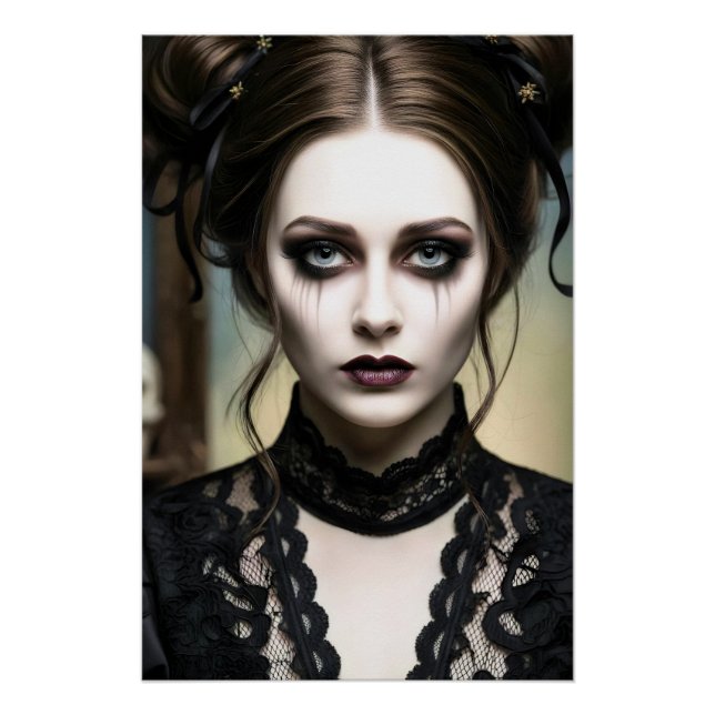 Dark Romantic Gothic Design Poster (Vorderseite)