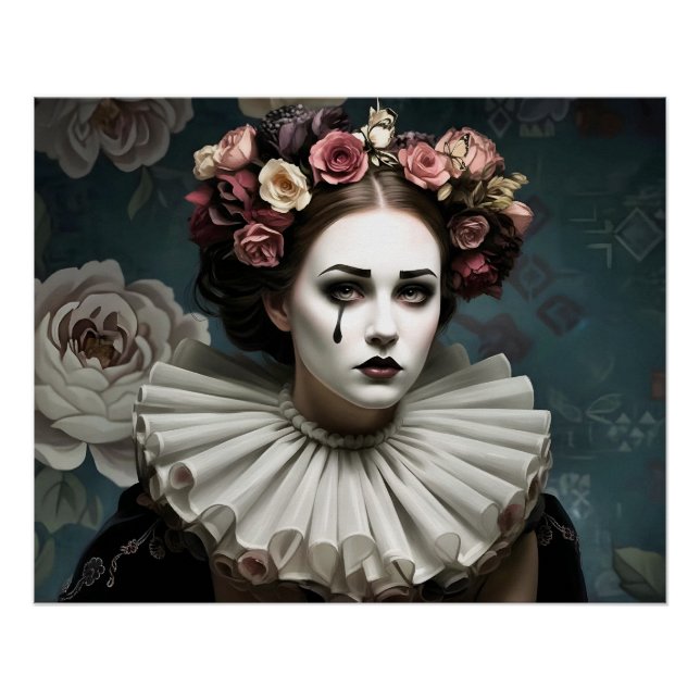 Dark Romantic Gothic Design Poster (Vorderseite)