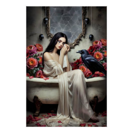 Dark Romantic Gothic Design Poster