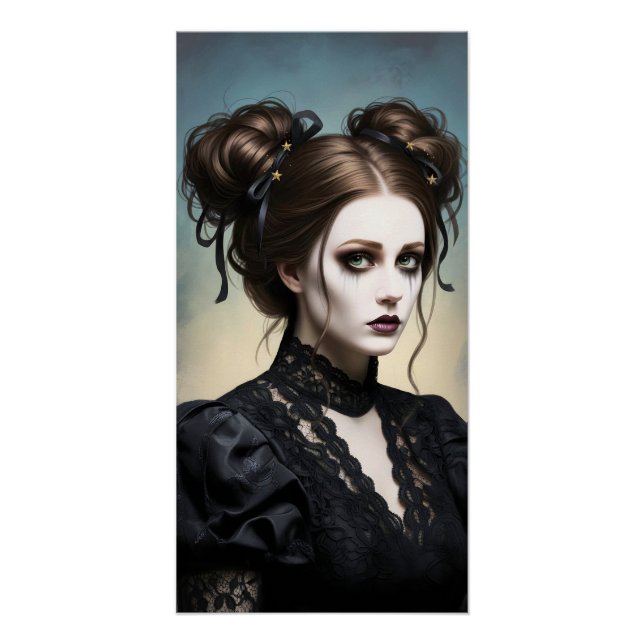 Dark Romantic Gothic Design Poster (Vorderseite)