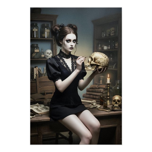 Dark Romantic Gothic Design Poster (Vorderseite)