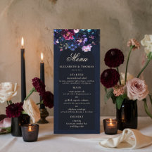 Dark Romantic Moody Florals Gothic Black Wedding