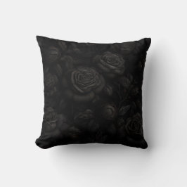 Dark Rose Design Kissen