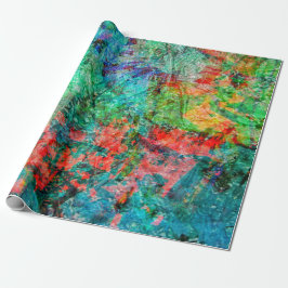 Dark rosy Wrapping Paper,Cozy decorative darkness Geschenkpapier