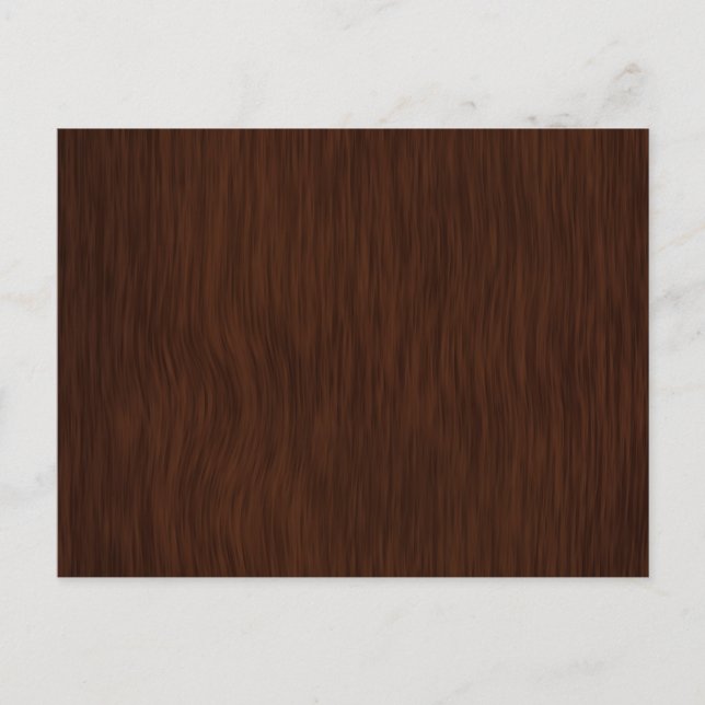 Dark Rough Wood Grain Background Postkarte (Vorderseite)