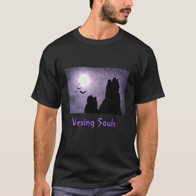 Dark_Ruins_Bats, ÄrgernSoule T-Shirt (Vorderseite)
