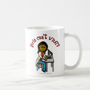 Dark Scientist Girl Tasse