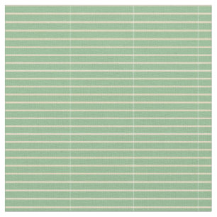 Dark Sea Green und Tan Stripes/Lines Muster Stoff
