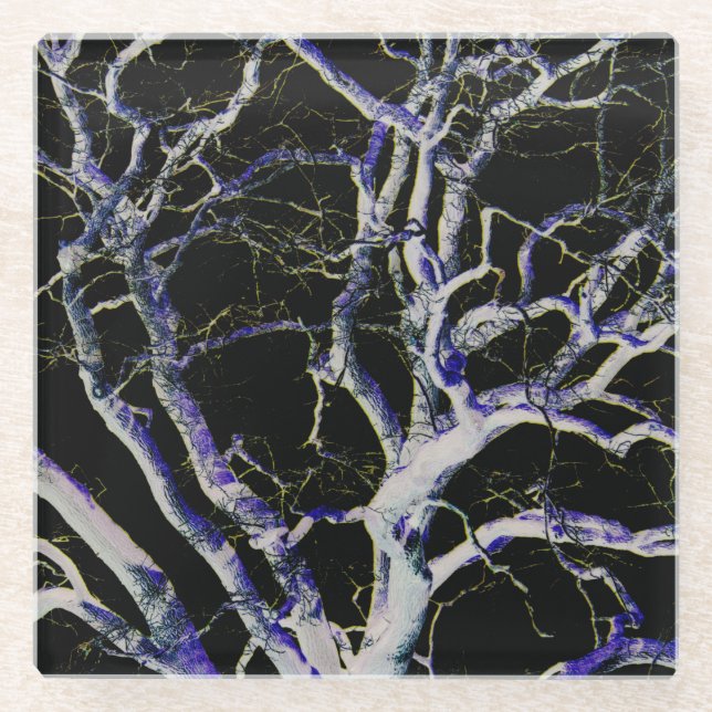 Dark Side 5 Küstenercnm Glasuntersetzer (Vorderseite)