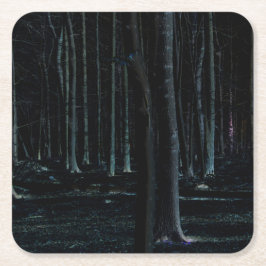 Dark Side 6 Küstenercnm Rechteckiger Pappuntersetzer