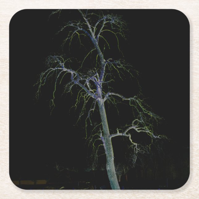 Dark Side 8 Küstenercnm Rechteckiger Pappuntersetzer (Vorderseite)