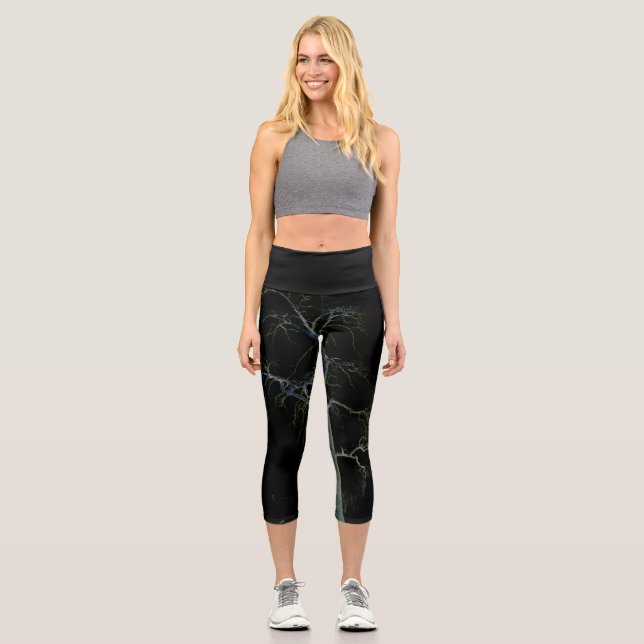 Dark Side 8 lecapcna Capri Leggings (Vorderseite)