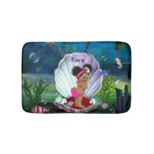 Dark Skin Sea Baby Bath Mat Badematte