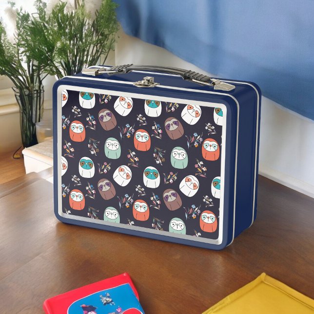 Dark Sloth Metall Brotdose (Lunchbox )