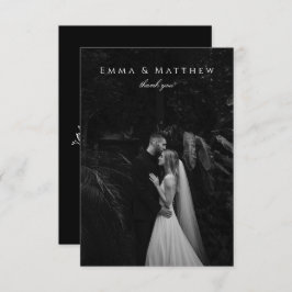 Dark Stylish Classy Meadow Wildblumen Danke