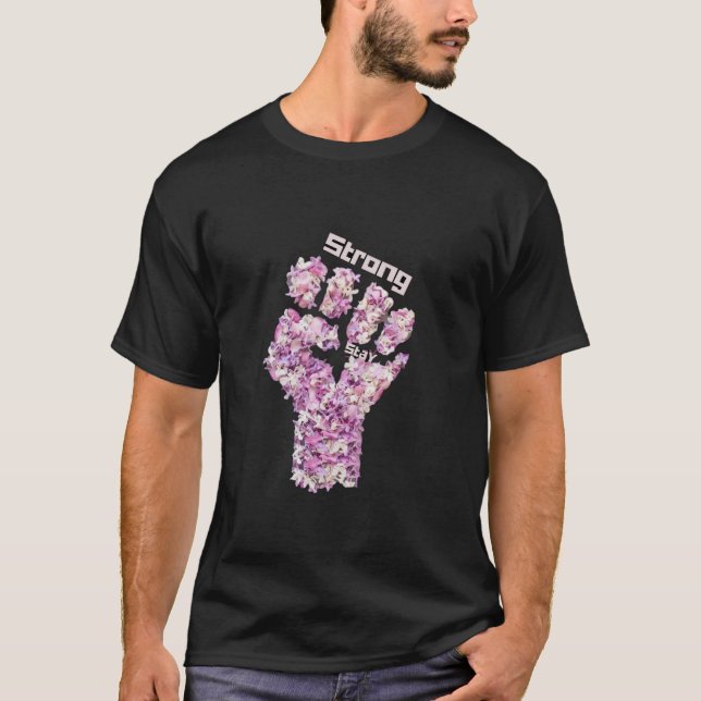 Dark T - Shirt , einfach bleibe, solides Design (Vorderseite)
