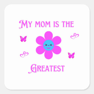 Dark T - Shirt Quadratischer Aufkleber