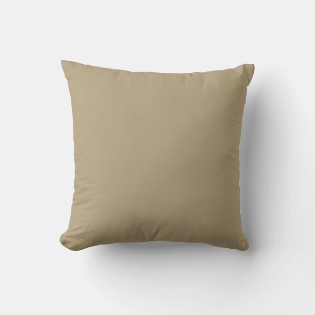 Dark Taupe Pillow Kissen (Vorderseite)