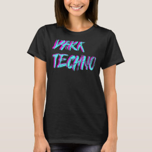 Dark Techno Men Tekke Tekkno Raver Party Techno Gi T-Shirt