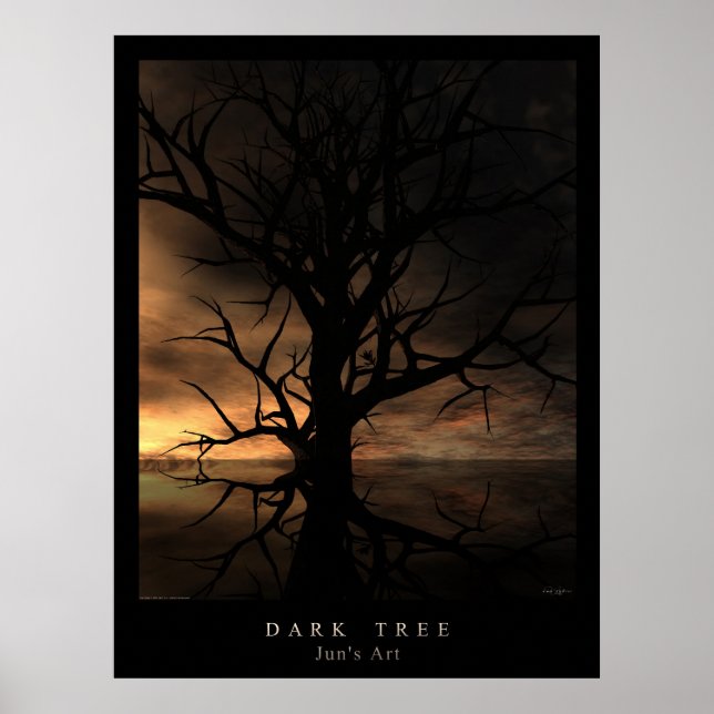 DARK TREE POSTER (Vorne)