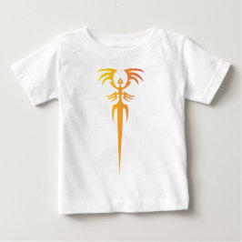 Dark Tribal Phoenix Emblem – Mythic Symbol Baby T-shirt